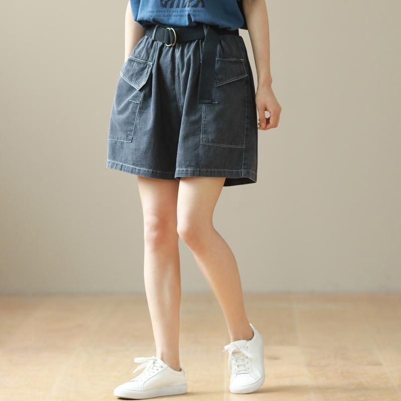 Dames Zomer Grote Maat Katoenen Denim Shorts