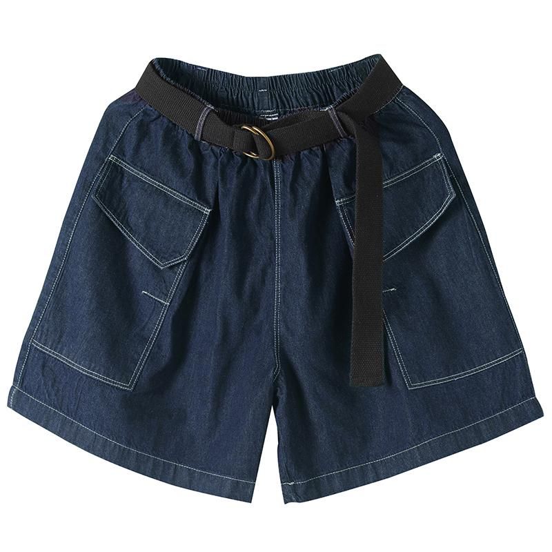 Dames Zomer Grote Maat Katoenen Denim Shorts