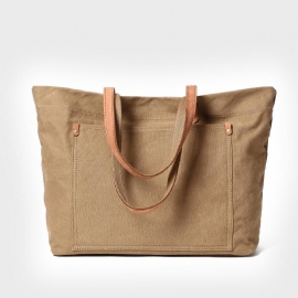 Capaciteit Casual Dames Canvas Tas