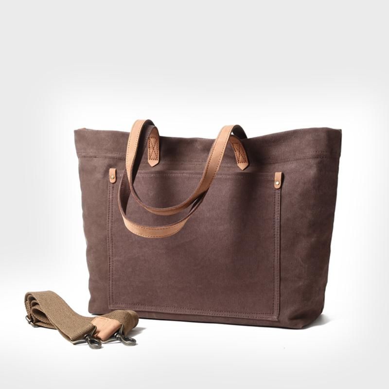 Capaciteit Casual Dames Canvas Tas