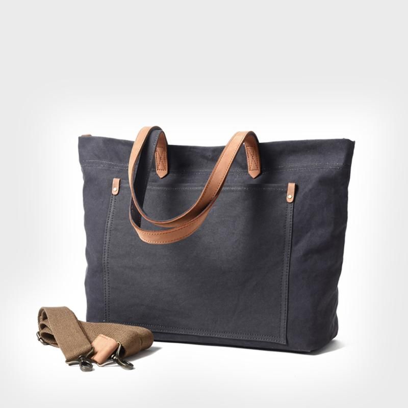 Capaciteit Casual Dames Canvas Tas