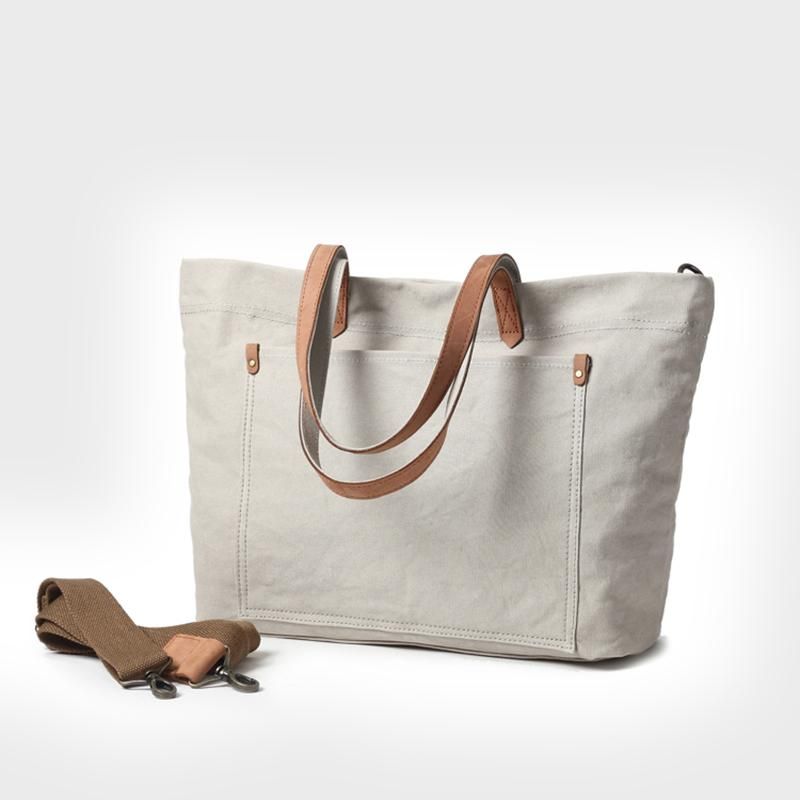 Capaciteit Casual Dames Canvas Tas