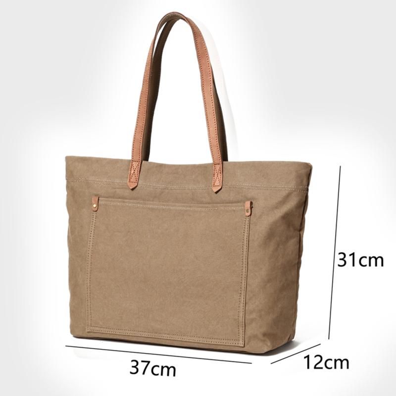 Capaciteit Casual Dames Canvas Tas