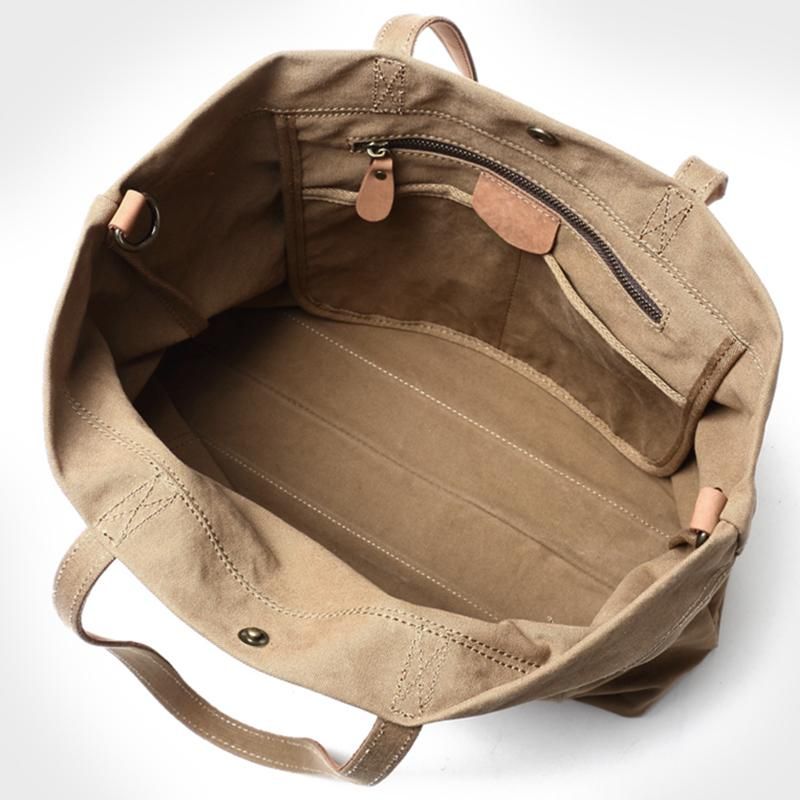 Capaciteit Casual Dames Canvas Tas