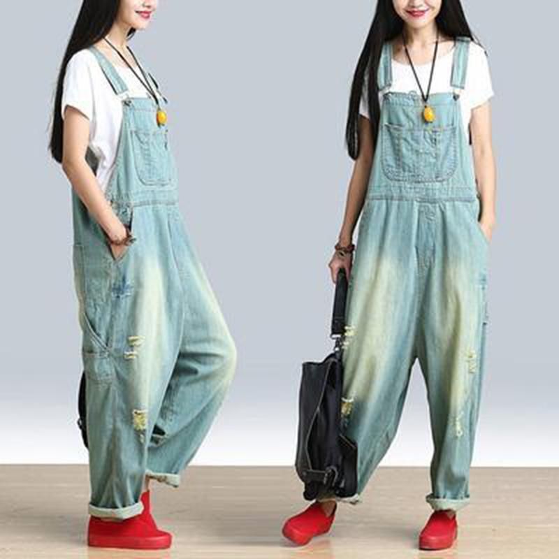 Jumpsuits Met Pure Kleurgaten