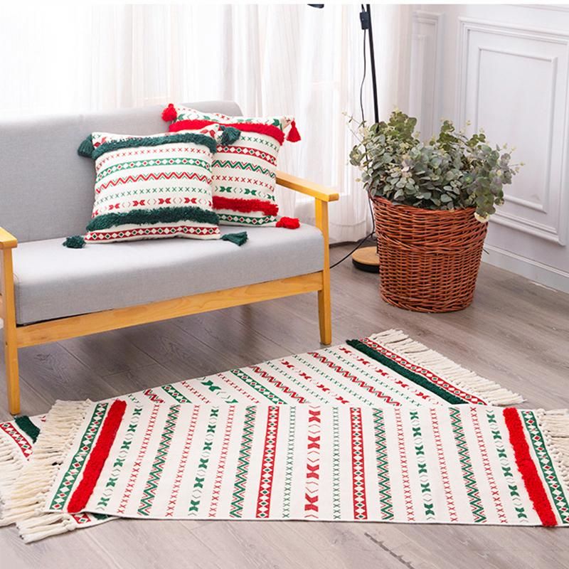 Kerstcadeau Nordic Tassel Mats Vloermatten