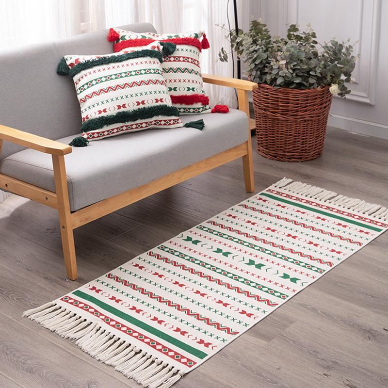 Kerstcadeau Nordic Tassel Mats Vloermatten