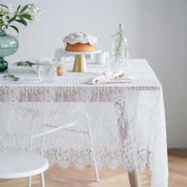 Nordic Farmhouse Style Lace Servet Tafelkleed