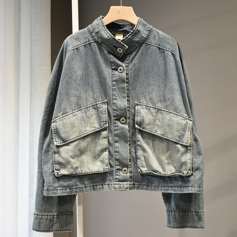 Harajuku Jas Retro Denim Vest