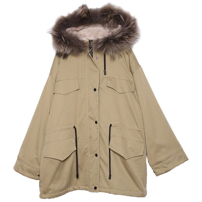 Oversized Pluche Jas Met Capuchon