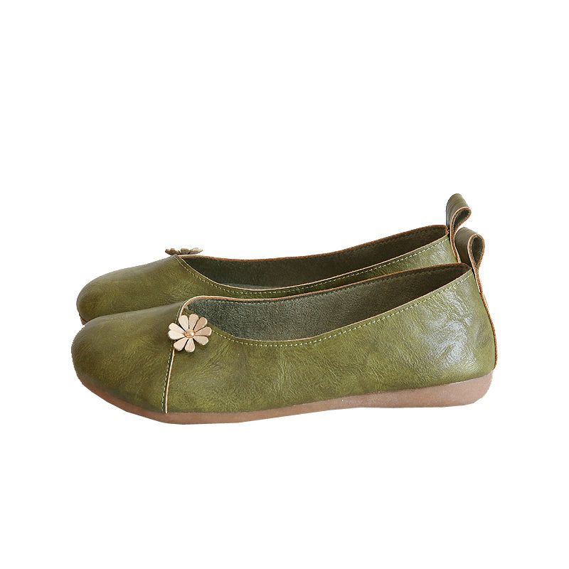 Dames Zomer Retro Bloemen Versierde Casual Schoenen