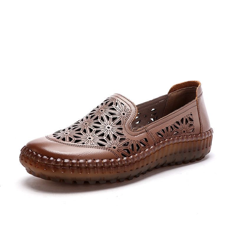 Leren Casual Loafers Plus Maat