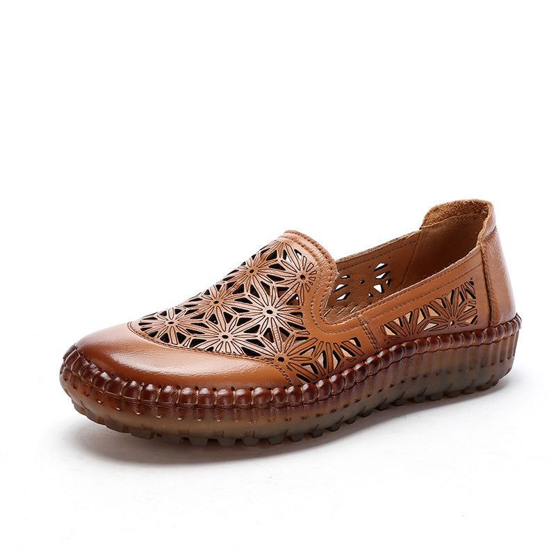 Leren Casual Loafers Plus Maat