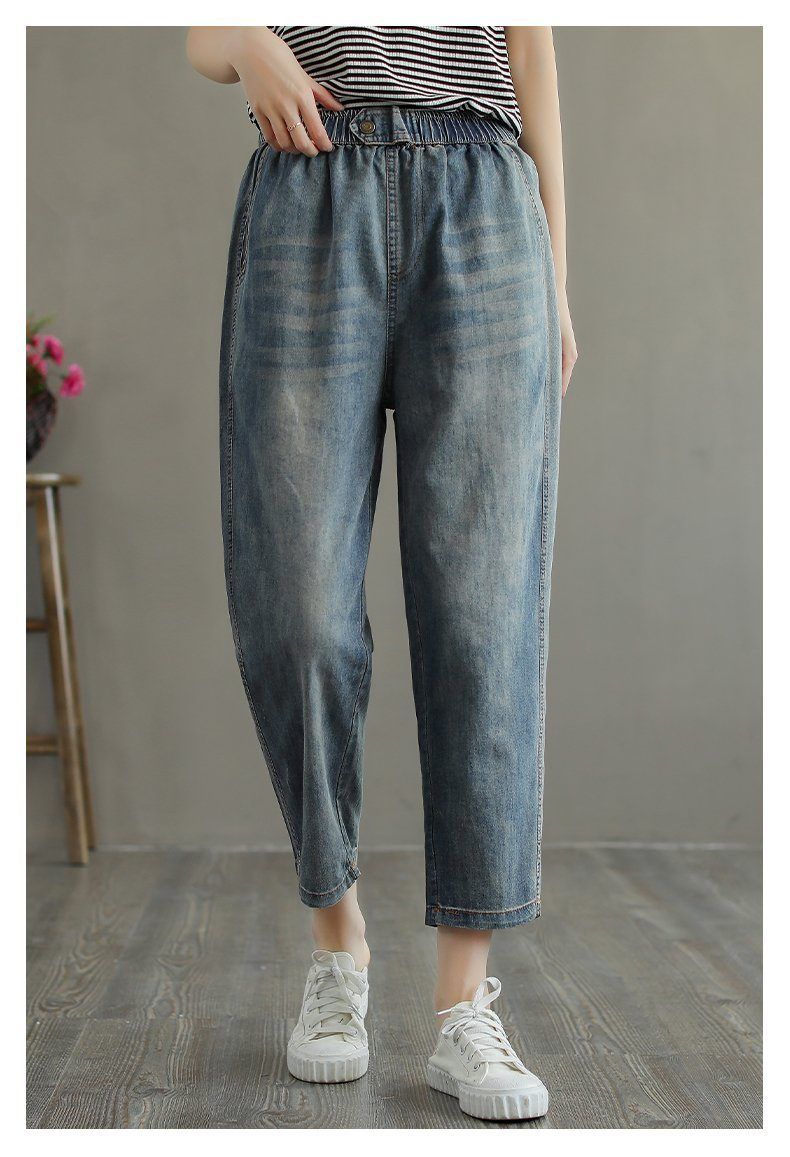 Zomer Dunne Losse Denim Jeans