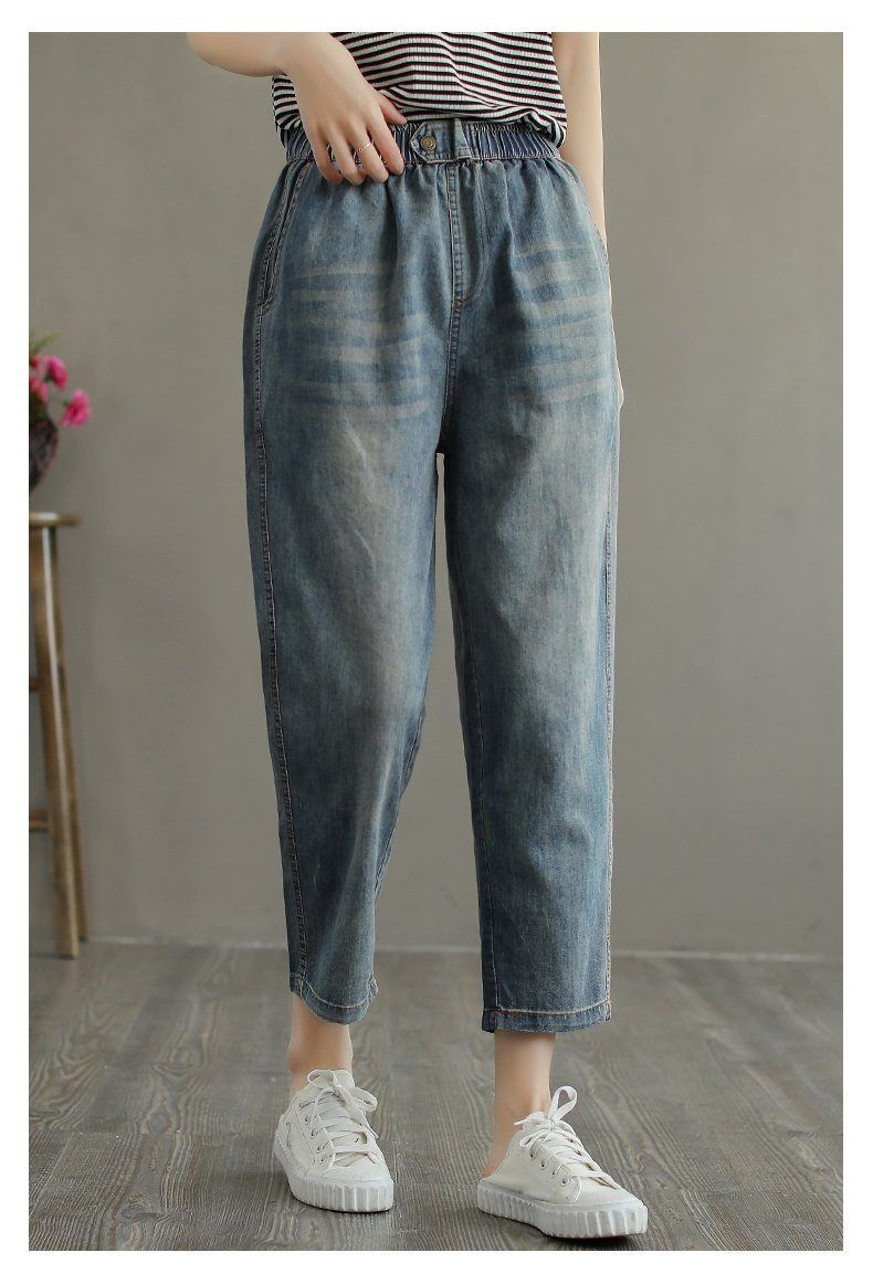 Zomer Dunne Losse Denim Jeans