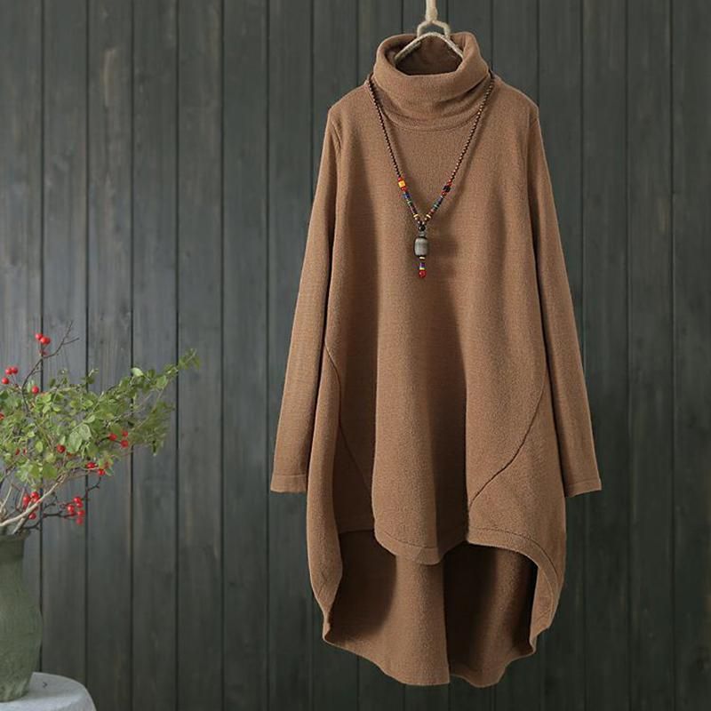 Coltrui Met Lange Mouwen En Losse Trui Pullover