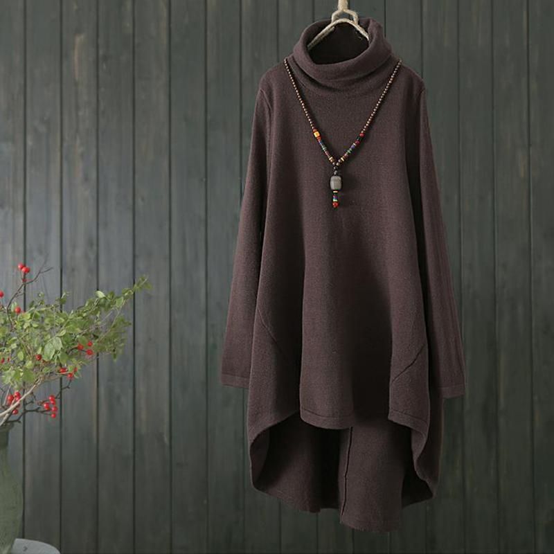 Coltrui Met Lange Mouwen En Losse Trui Pullover