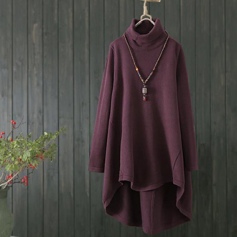 Coltrui Met Lange Mouwen En Losse Trui Pullover