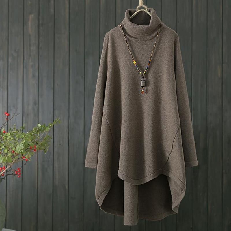 Coltrui Met Lange Mouwen En Losse Trui Pullover