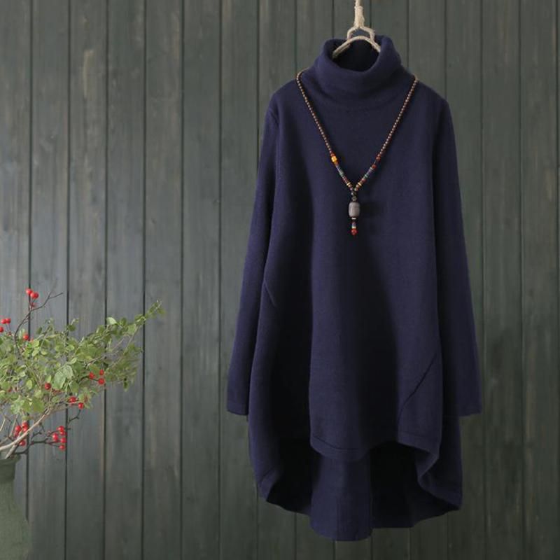 Coltrui Met Lange Mouwen En Losse Trui Pullover