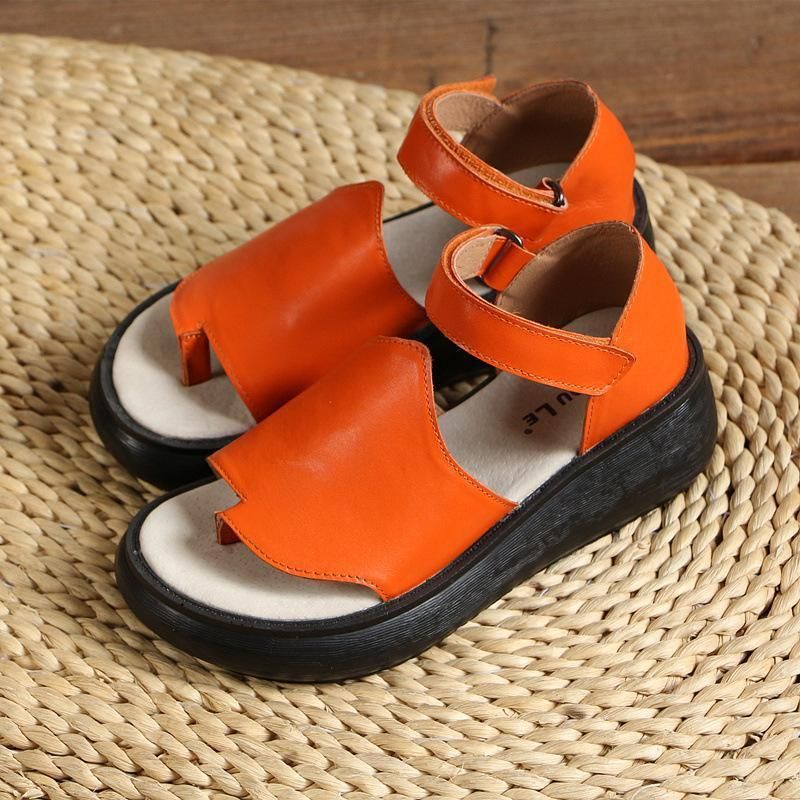 Casual Sandalen Met Klittenband Voor Dames Met Klittenband