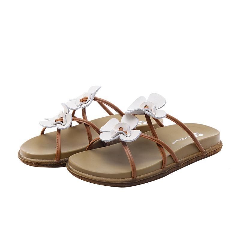 Nieuwe Zomer Platte Soft Bodem Dames Sandalen 35-42