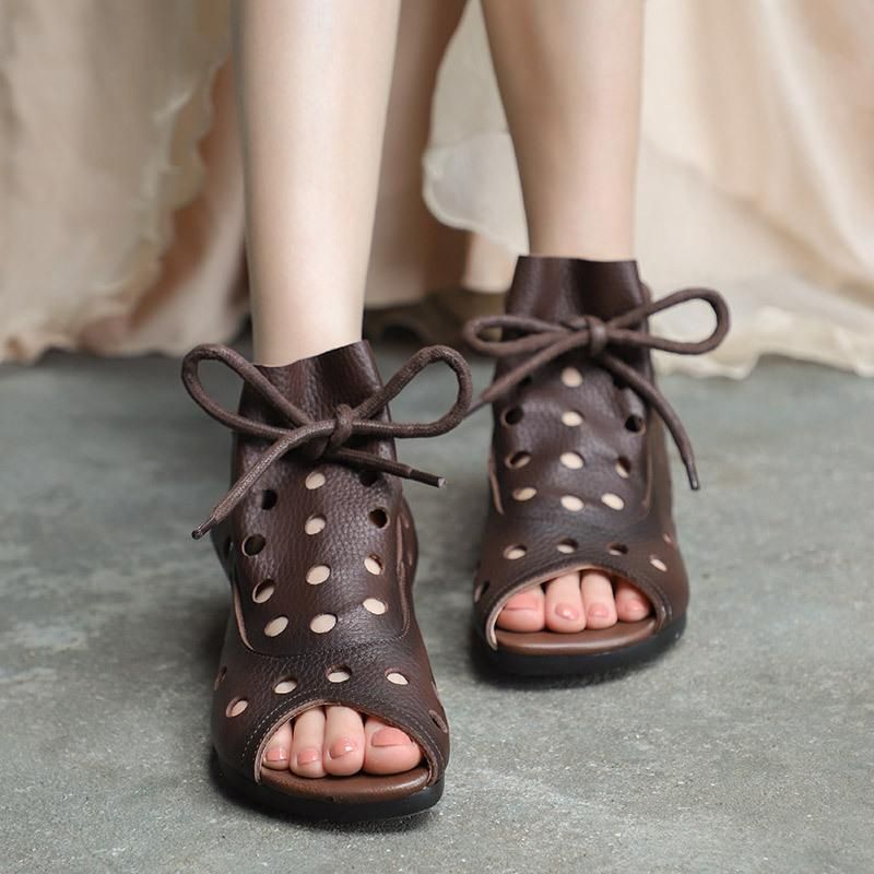 Zomer Vrouwen Etnische Holle Sandalen