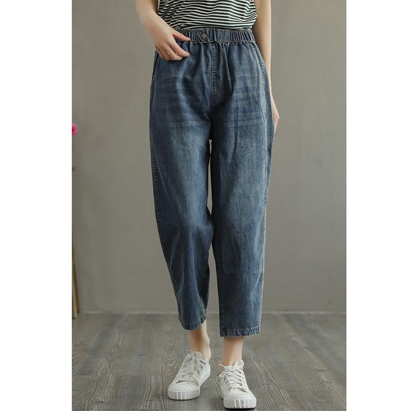 Zomer Dunne Losse Denim Jeans