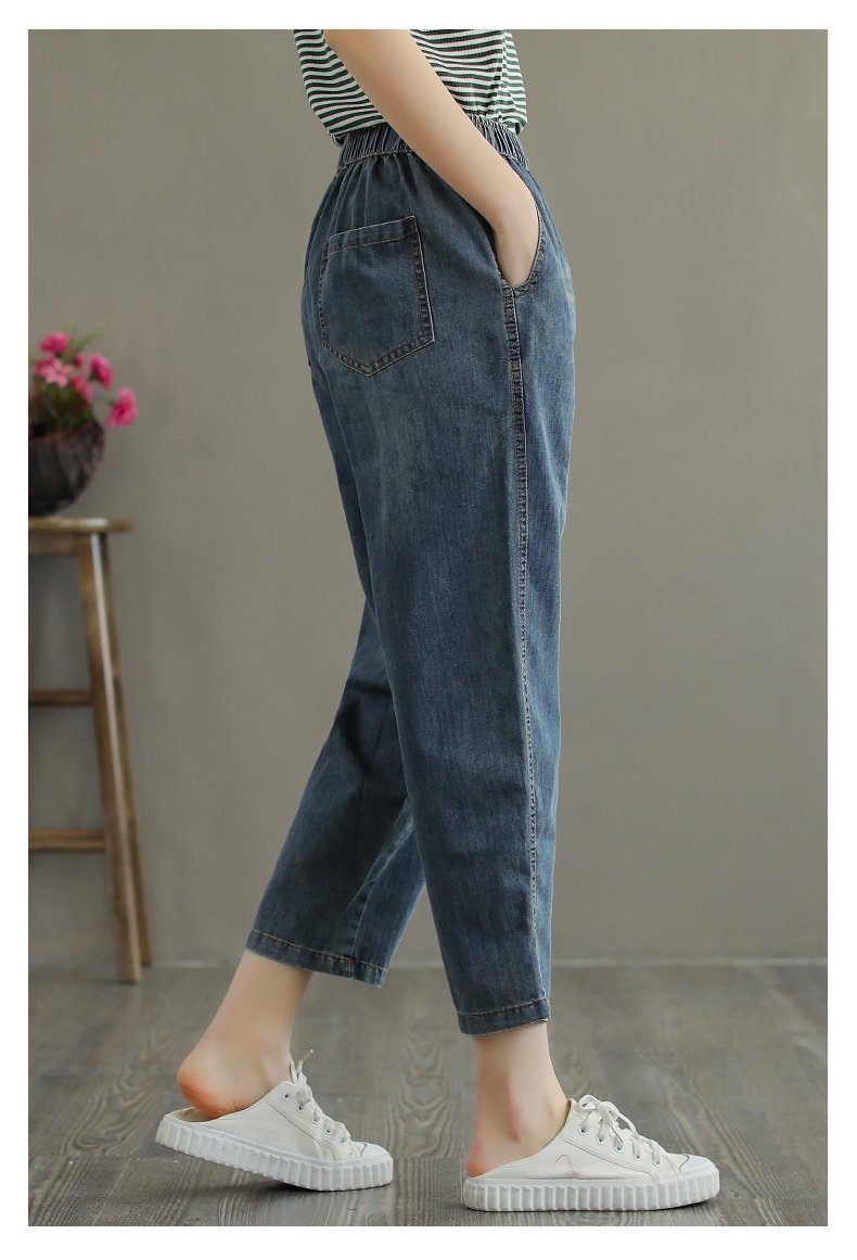 Zomer Dunne Losse Denim Jeans