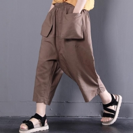 Zomer Losse Katoenen En Linnen Casual Broek